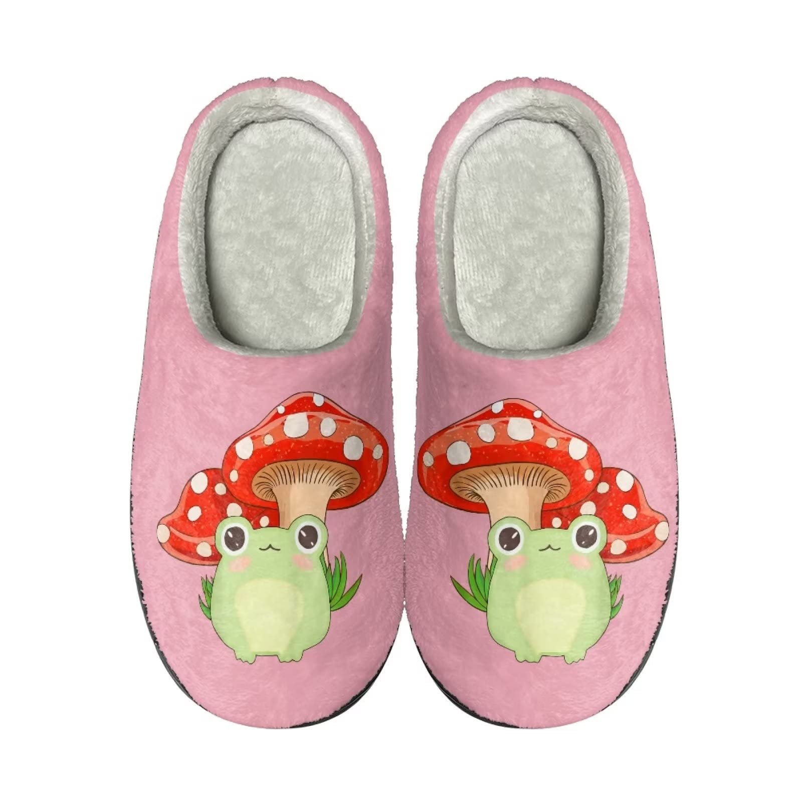 Showudesigns Indoor Winter Home Slippers Size 4-12 Fuzzy Warm