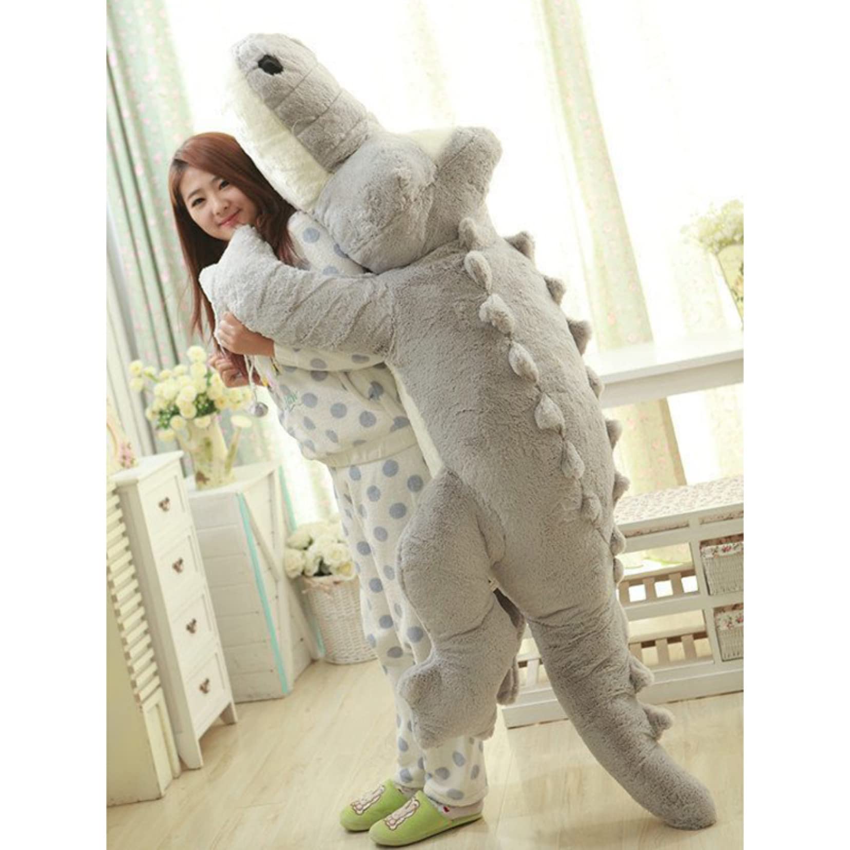 Amazon.co.jp: ぬいぐるみ 特大 わに ワニ 可愛い鰐 動物 大きい 鰐