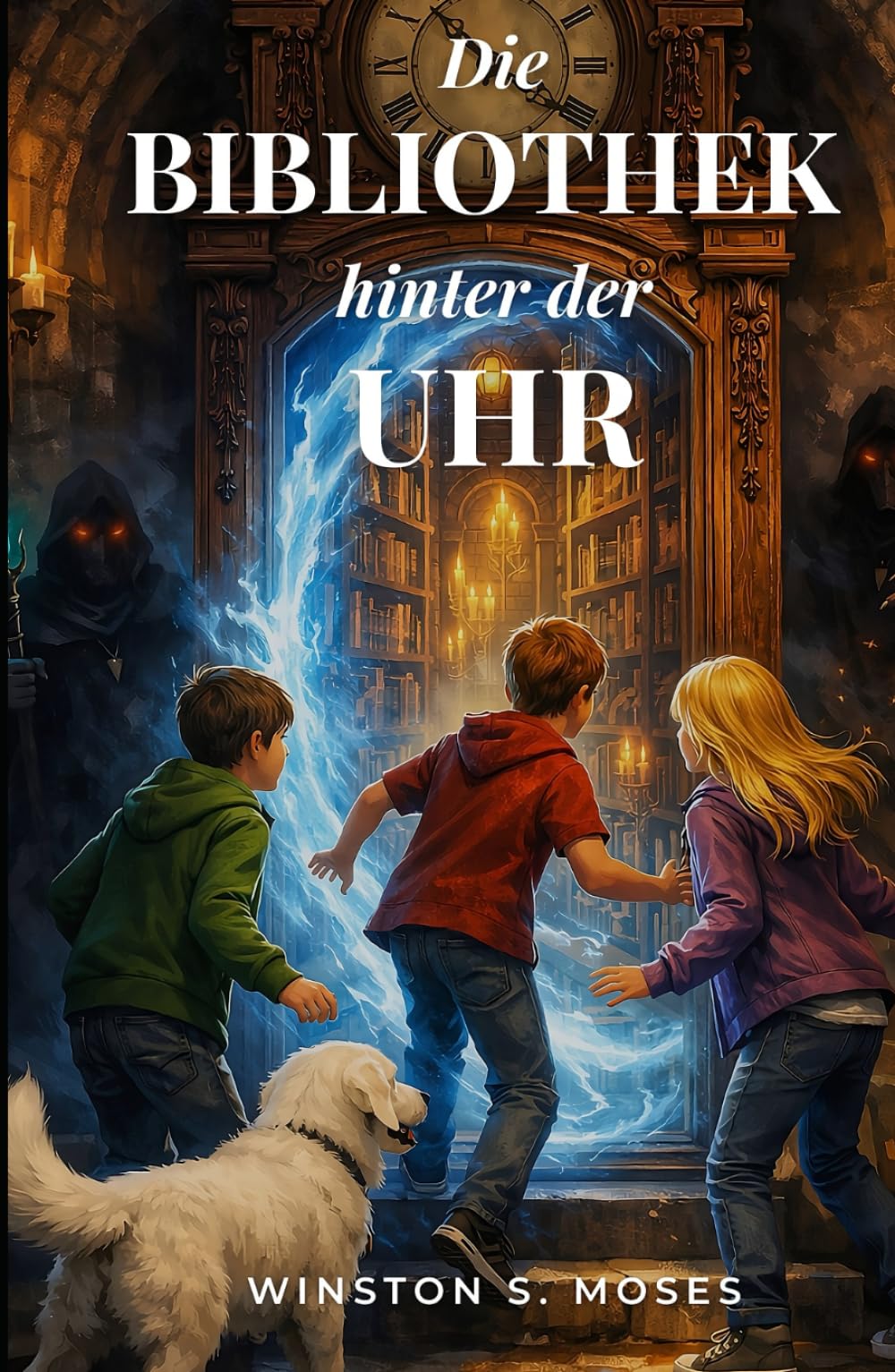 Die Bibliothek hinter der Uhr