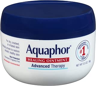 Aquaphor Healing Ointment - Skin Protectant for Dry Cracked Skin - Hands, Heels, Elbows - 3.5 oz Jar - coolthings.us