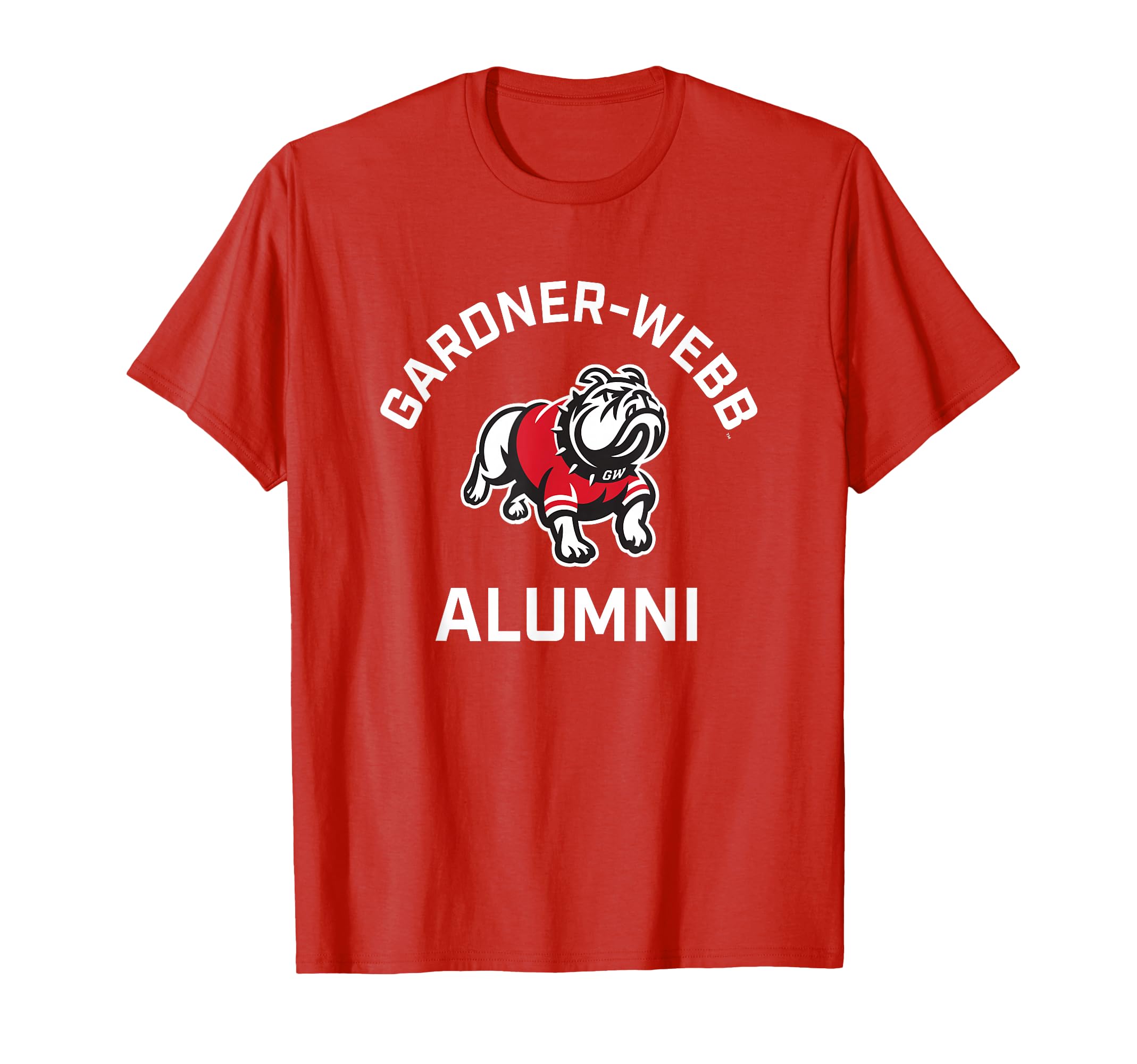 Gardner-Webb University GWU Bulldogs Arched Alumni T-Shirt