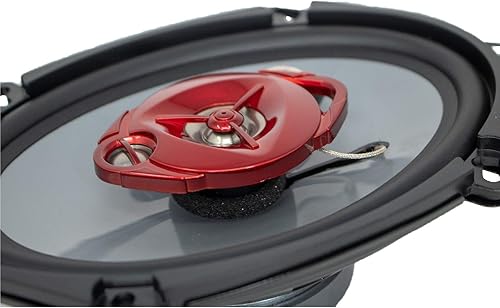 Miniatura 27 de Par de altavoces de audio coaxial para automóvil SoundXtreme de 6 pulgadas en 3 vías y 350 vatios con clasificación CEA (2 altavoces)