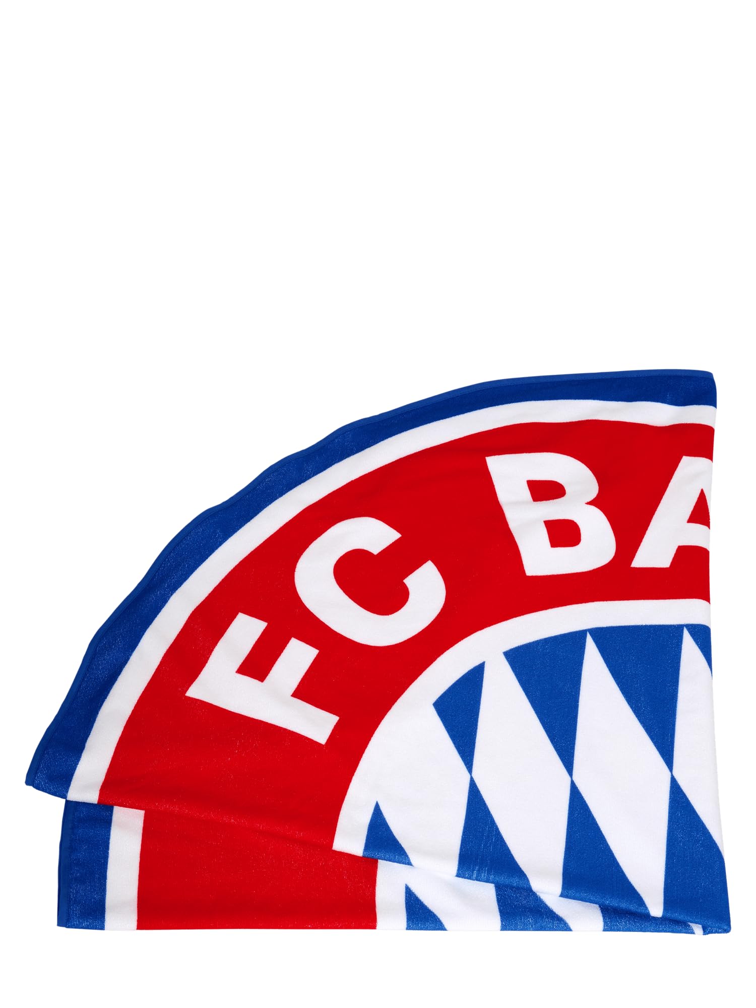 FC Bayern München Strandtuch I Badetuch I Handtuch I Logo I Rund I Rot I Fußball