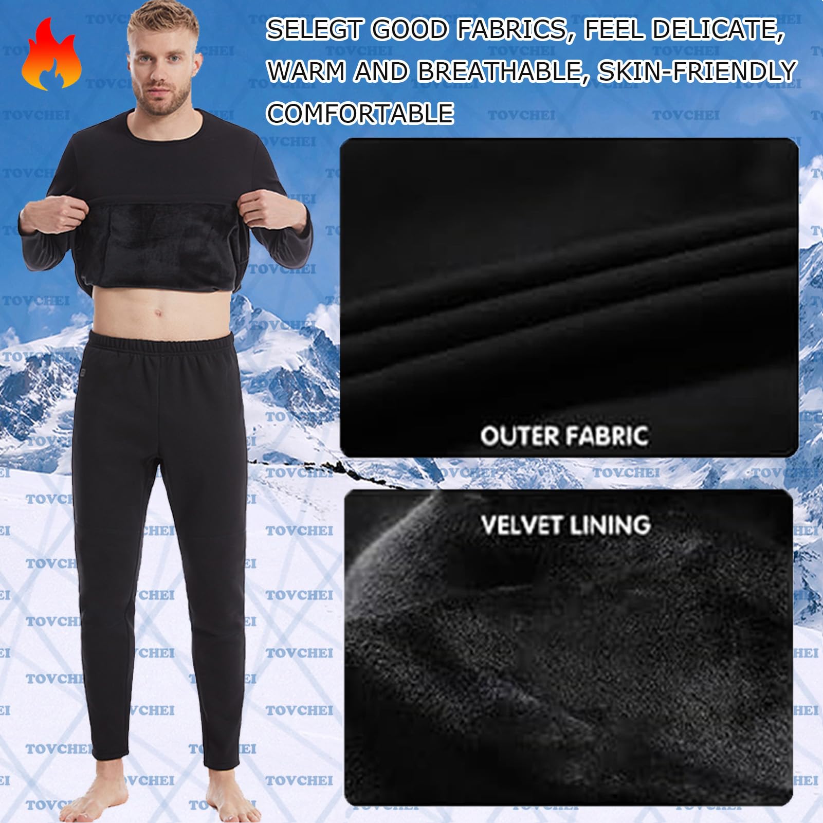 Ropa Interior Calefactada Eléctrica Camisas Hombre Mujer USB Smart 16 Zonas Camisetas Térmicas Calefactadas Lavables para Esquí Al Aire Libre