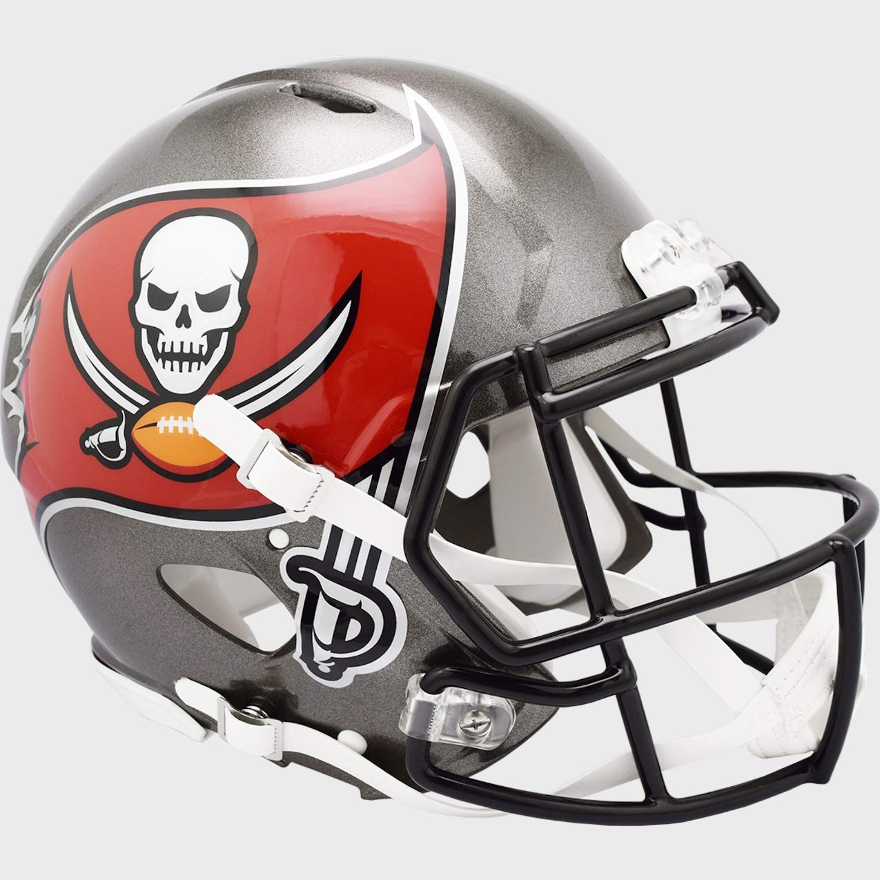 Tampa Bay Buccaneers Current New Riddell Speed Replica Full Size Football Helmet - NFL Re…