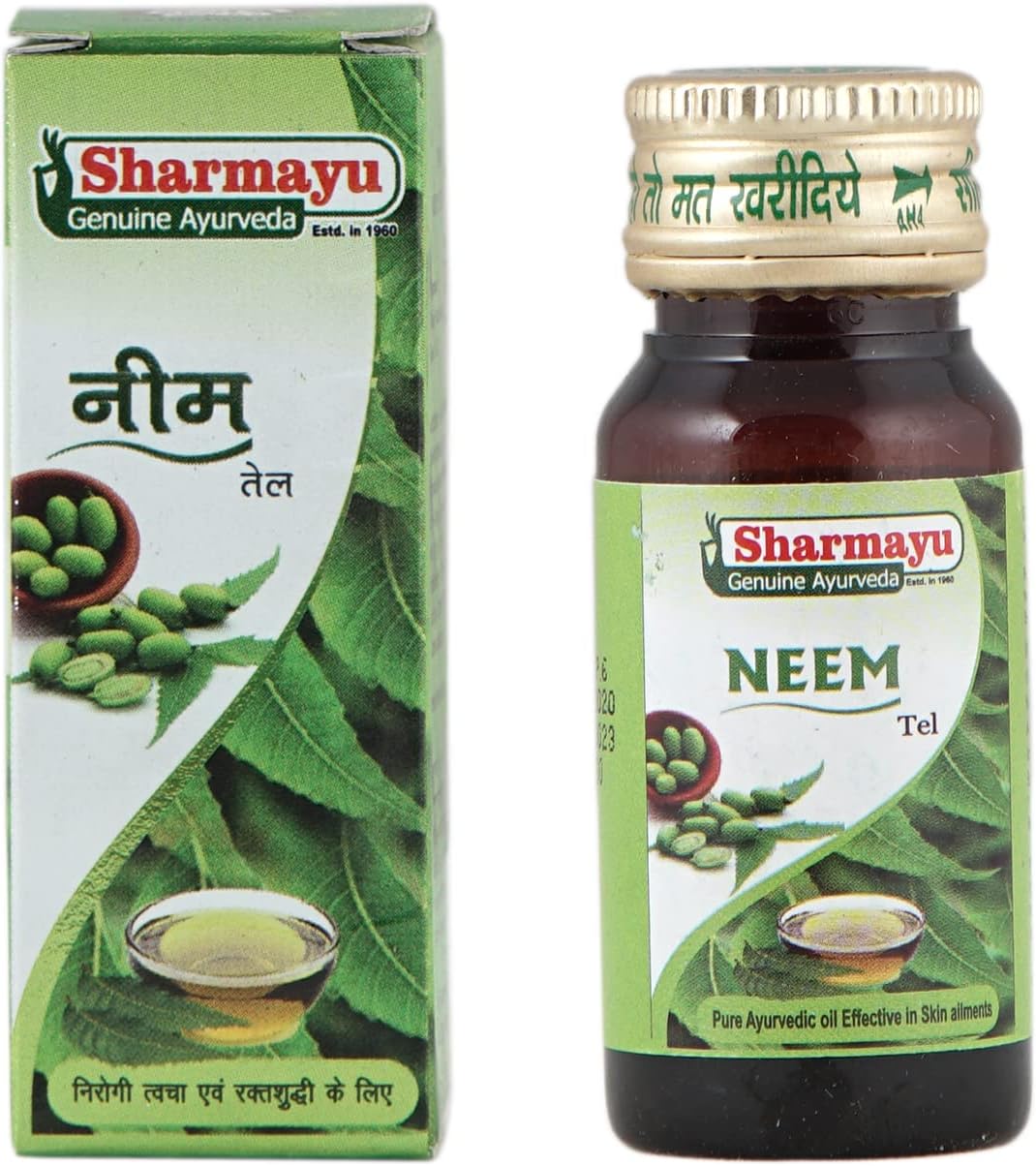 Sharmayu Neem Tel, 25 ml