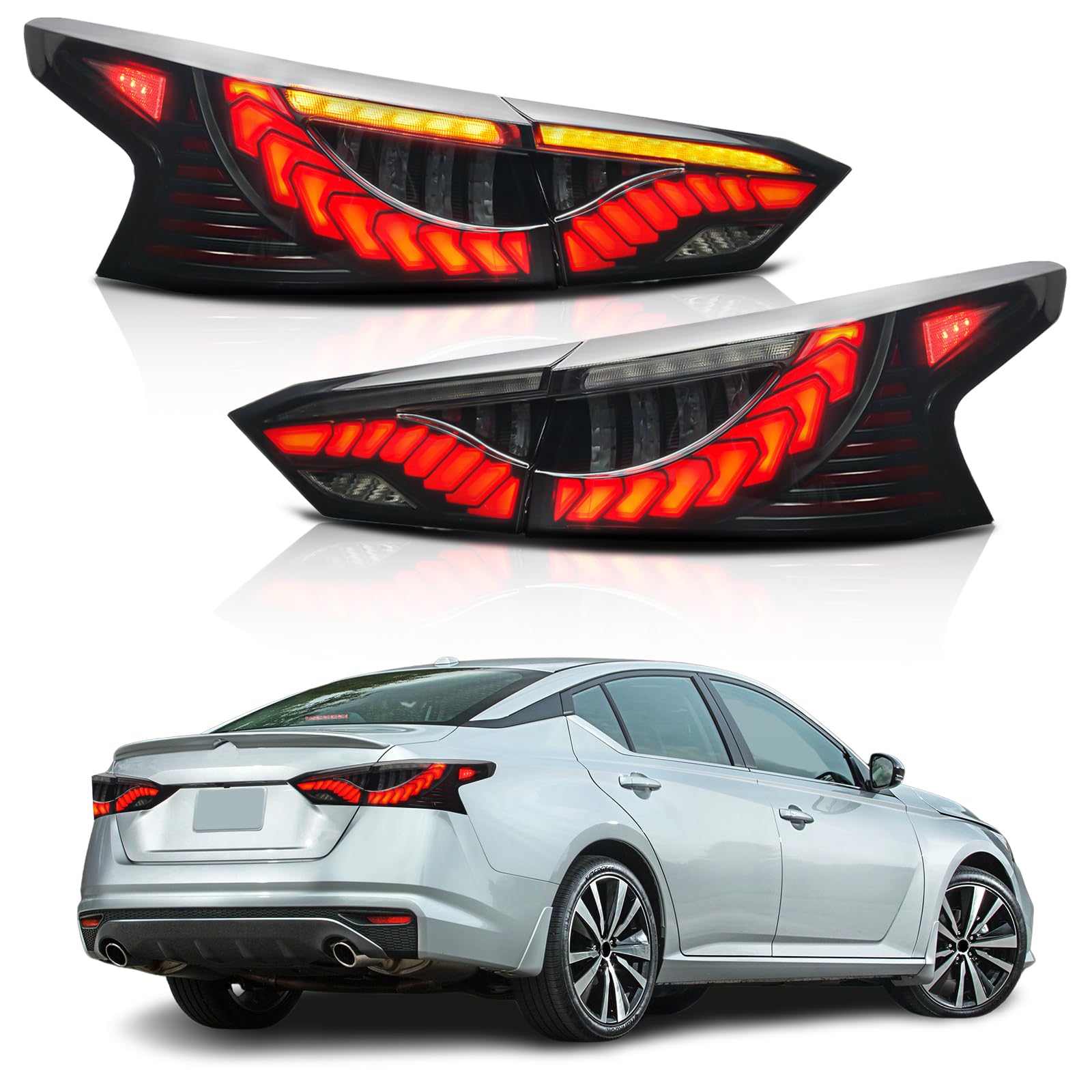 【ラプンツェル様用】NAAMAH / Ultima Amazon.com: Archaic Tail Lights Compatible with 2019-2024 6th Gen