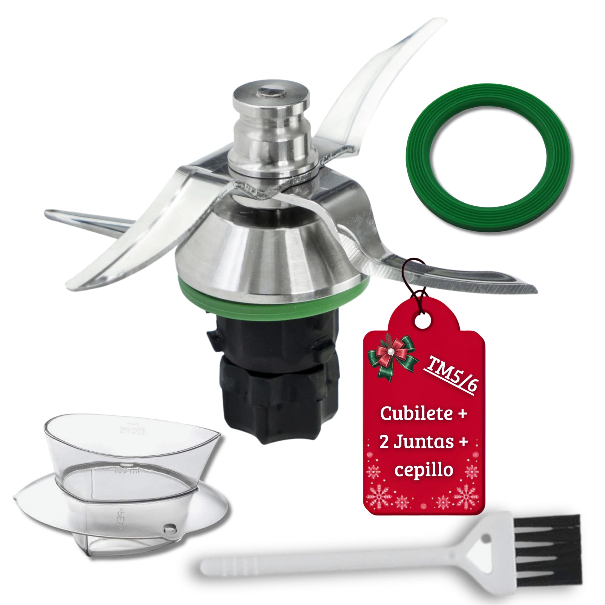 Cuchillas Thermomix TM5 SUS420 | Recambios aptos para lavavajillas | TM5/6