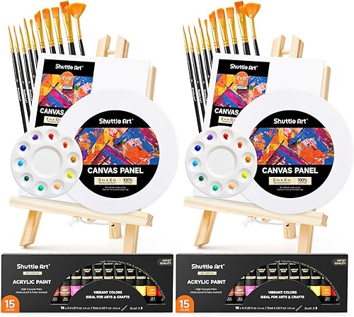 Miniatura 9 de Shuttle Art Juego de 69 pinturas acrílicas
