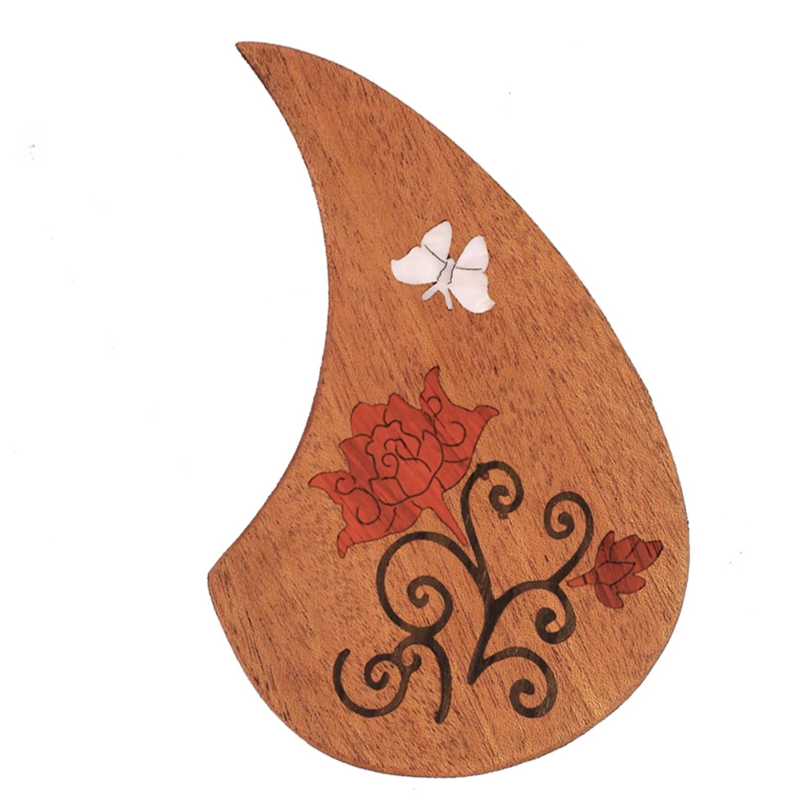 Pickguard do gitary akustycznej dla początkujących Ochronna odporna na uszkodzenia płytka ochronna do gitary akustycznej z litego drewna(3/4)
