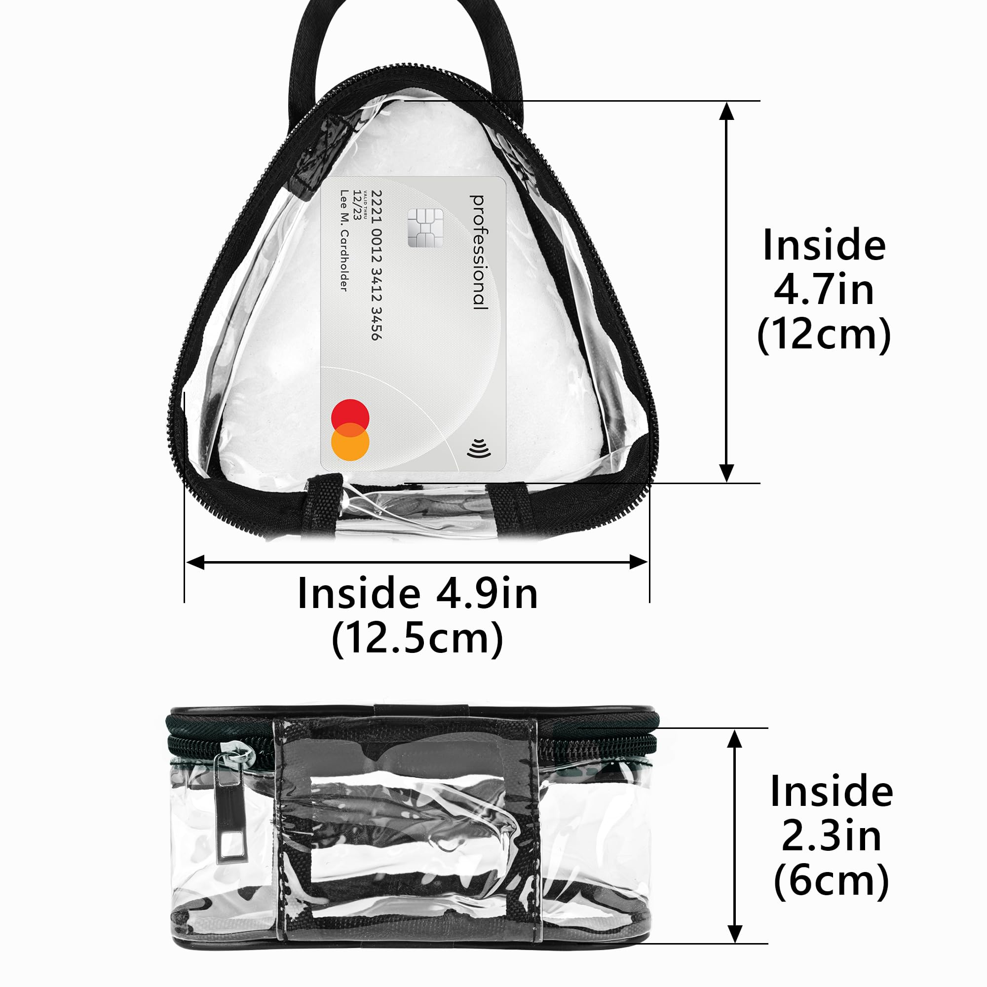 Linkidea Mini Snack Bag, Reusable Insulated Snacks Storage Bag for Fruit Portable Leak-Proof Lunch Bag Fits Picnic, Work - Image 2