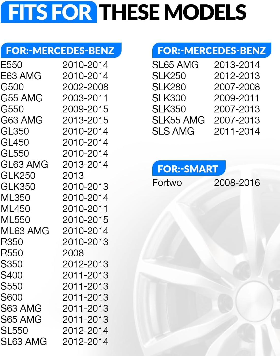 A0009050030 Pre-Programed Tire Pressure Sensor Fit for:-Benz C300 C350 E300 E350 ML350 ML550 R350 S63 AMG SLK300 SLS AMG for:-Smart Fortwo 2002-2016 433MHz TPMS, 0009050030 (4)