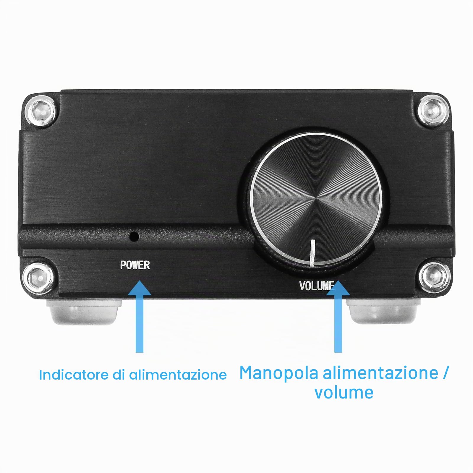 DollaTek 100W Mini Subwoofer Amplificatore audio TPA3116D2 - Nero