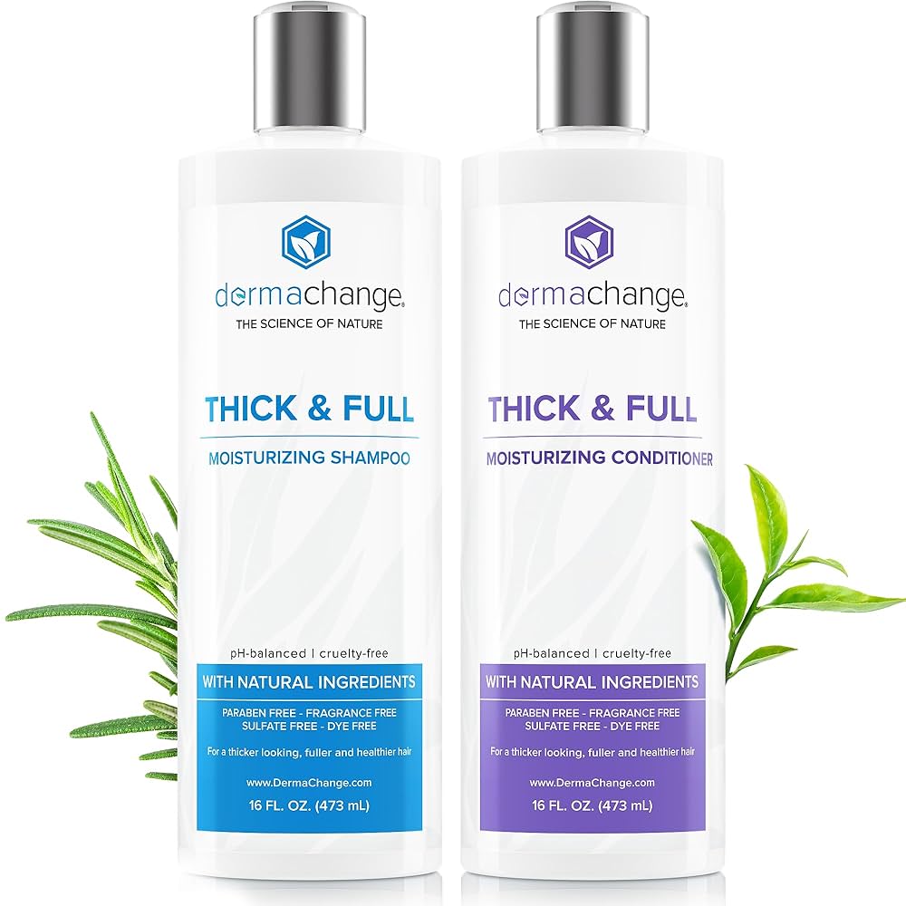 Amazon.com : Natural Hair Growth Shampoo and Conditioner Set