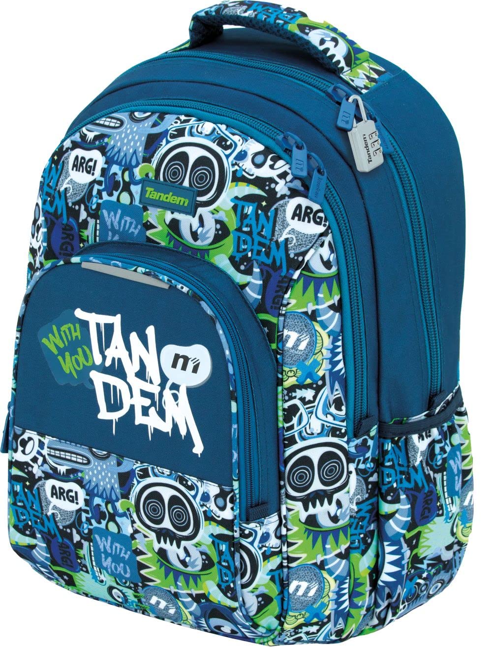 Sportandem Mochila Doble Cuerpo Grp Ac Tandem Pik (Azul)