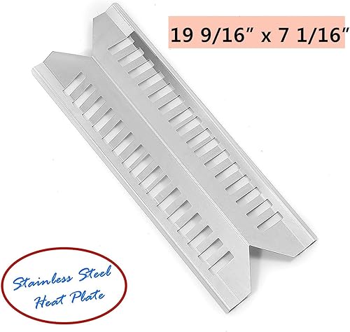 Miniatura 2 de Placa de calor de repuesto para parrilla Broil-Mate 24025HNT 30030HNT y Master Forge 30030MSF, placa de protección térmica de acero inoxidable para