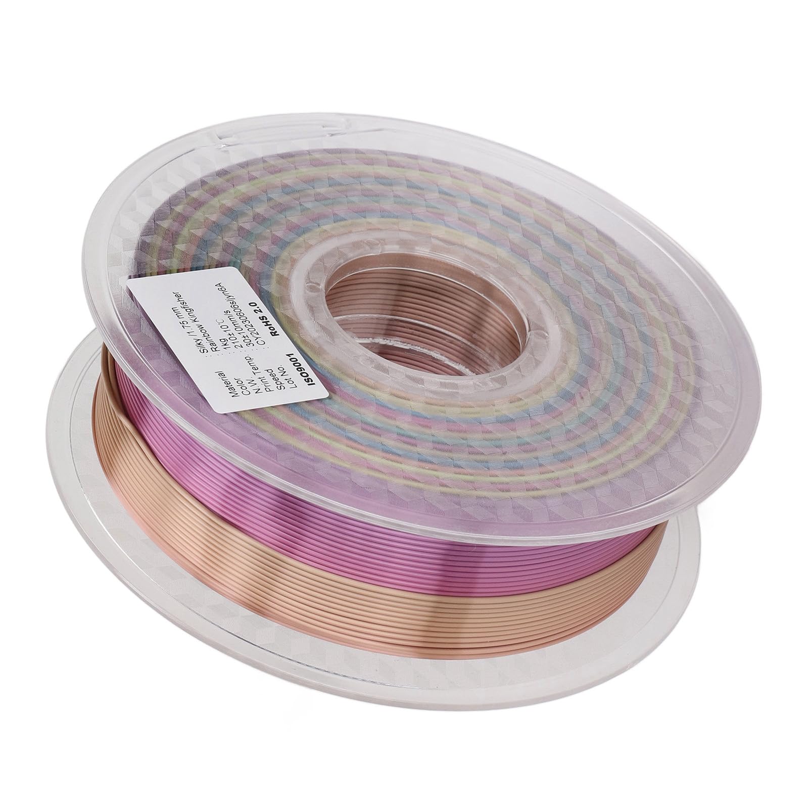 Filament do drukarki 3D PLA Druk jedwabiu Błyszczące materiały eksploatacyjne do projektów drukowania 3D Szpula 1,75 mm 1 kg