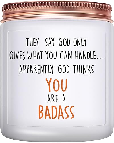 Regalos de velas Get Well para mujeres regalos divertidos para después de una cirugía, regalo de aliento para el humor Siéntete mejor para amigos