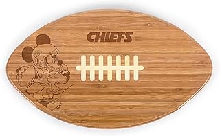 PICNIC TIME NFL unisex-adult NFL Mickey Touchdown! Football Cutting Board & Serving Tray
