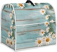 Vista 15 de Cubierta de batidora de pie de Navidad de 4.5 a 5 cuartos de galón, cubierta de mezclador retro, lavable, antimanchas, para cocina, piezas