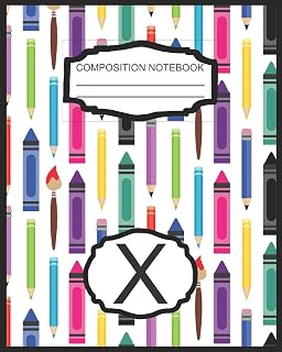 Composition Notebook Monogrammed Elementary Interior