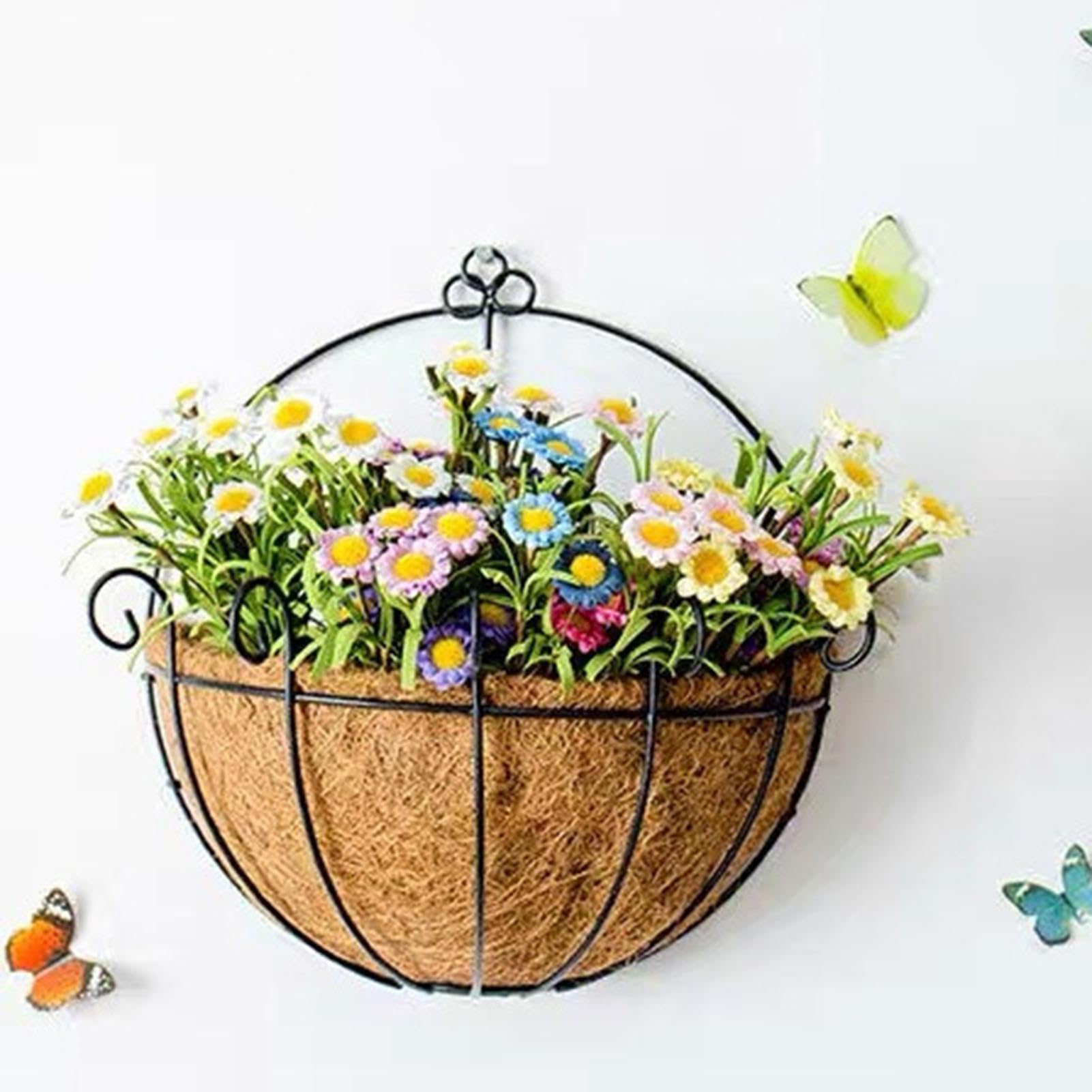 Amazon.co.jp: Buogint 金属製壁掛けプランター、屋内屋外壁掛け