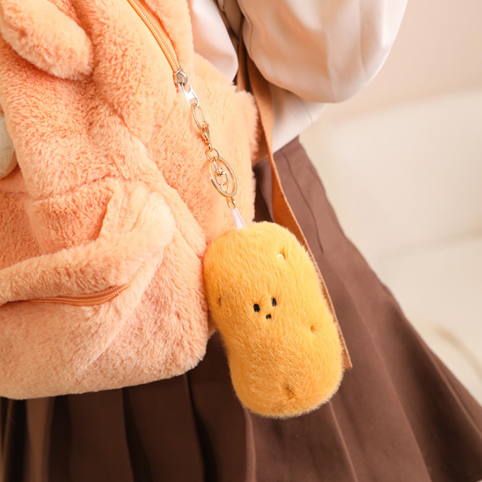 Amazon.co.jp: funnykitten ポテトフラシ天、かわいいポテトぬいぐるみ