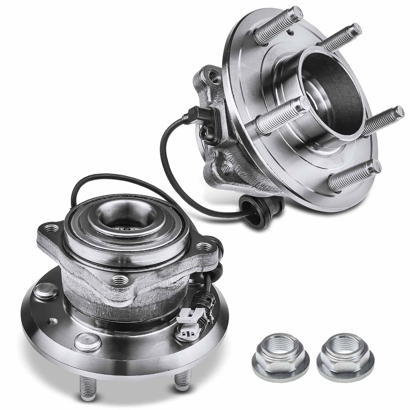 Frankberg Kit 2 cuscinetti ruota posteriore con sensore cavo ABS 512358 | Ruota flangiata ⌀151, posteriore Con sensore cavo Sensore di velocità ABS Sensore di velocità ABS Ruota flangiata ⌀151