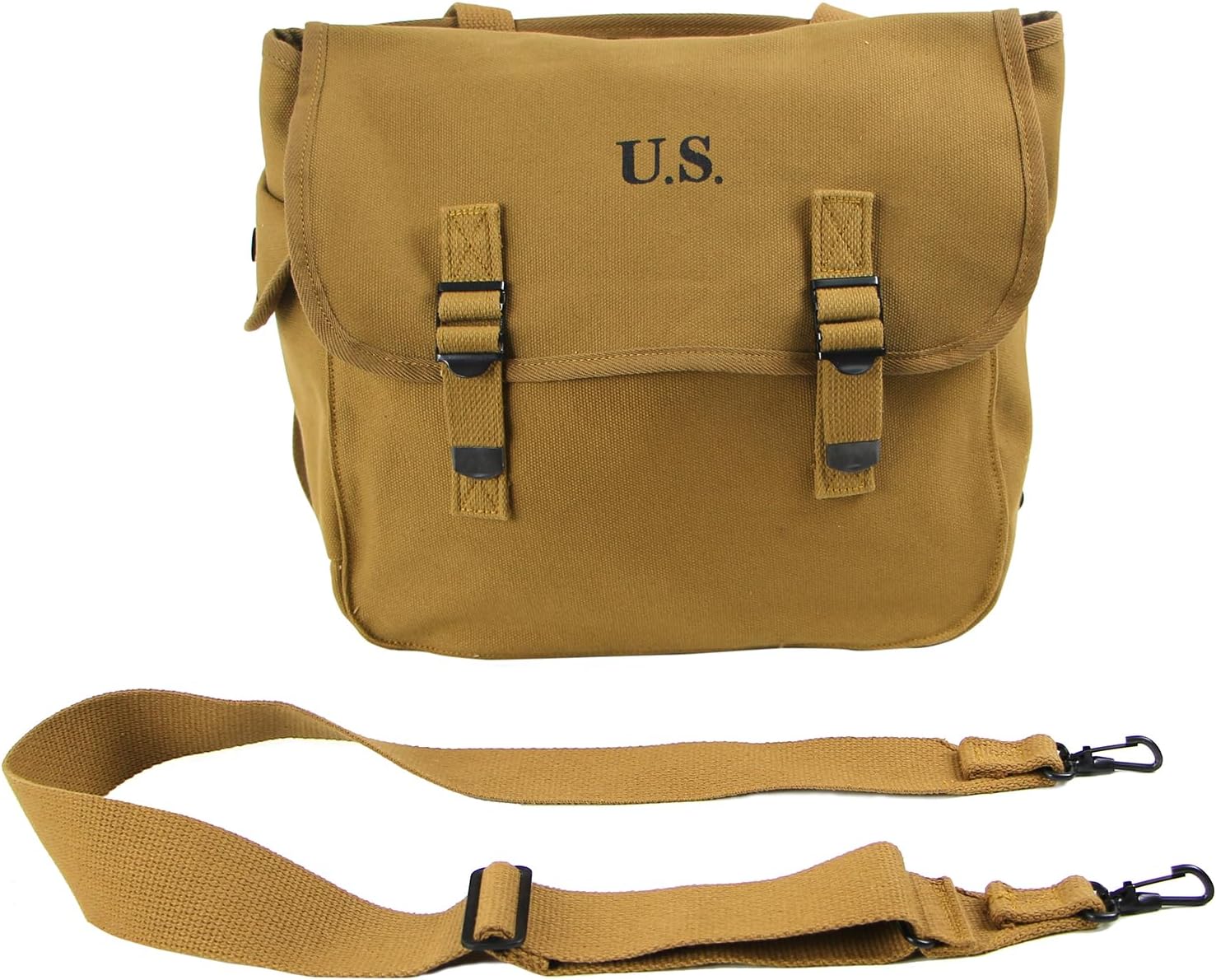 WWII WW2 US Army M36 Haversack Musette Messenger Bag for Men Vintage Tactical Military Shoulder Back Pack Canvas
