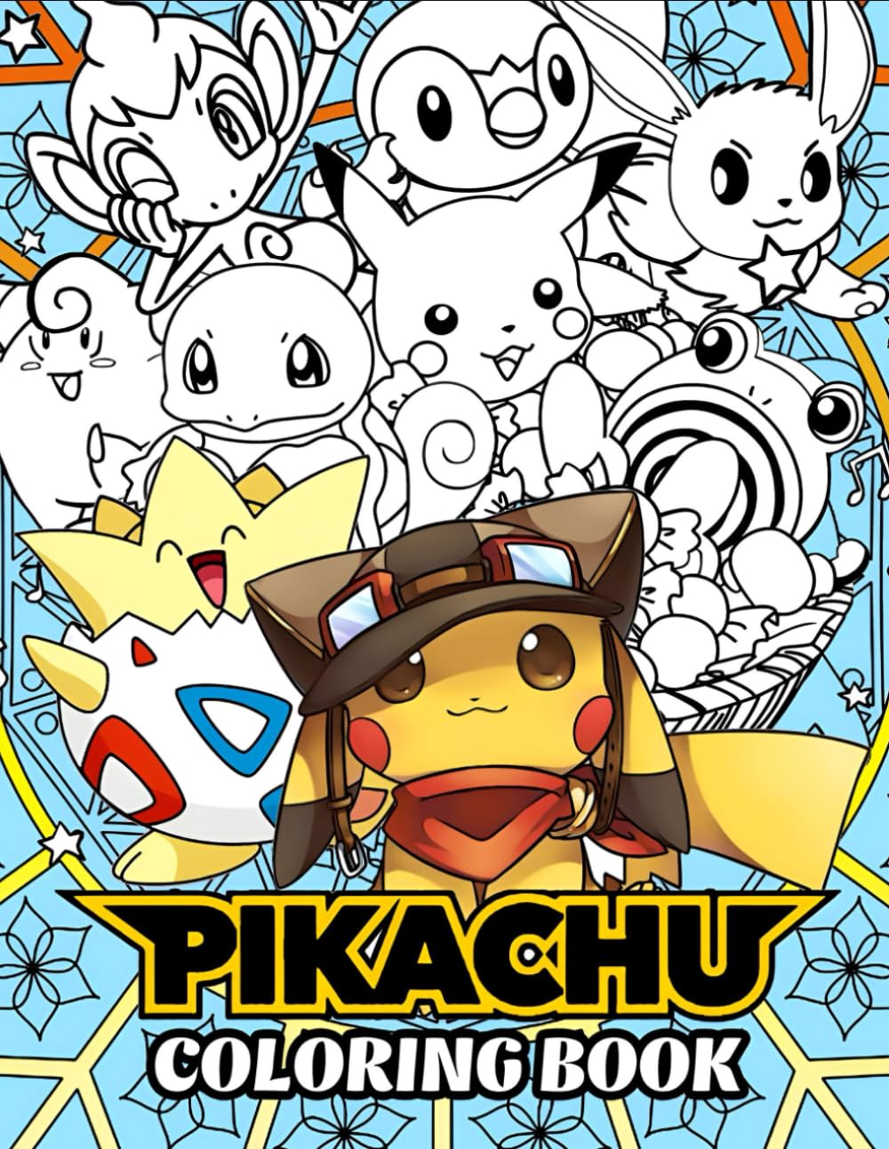 Coloring Book: coloring Pages With Many Cute Characters for Kids