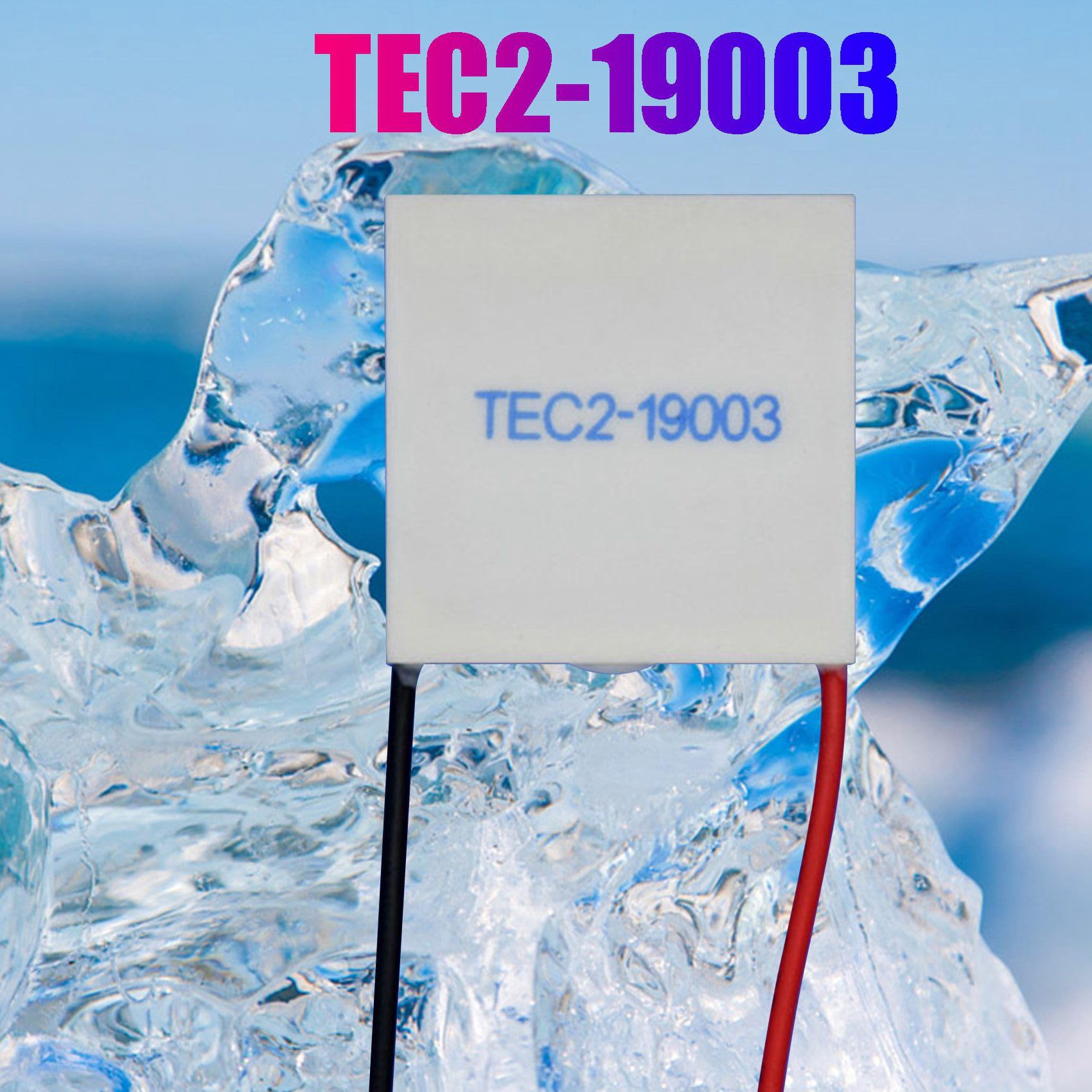 6X TEC2-19003 Peltier termoelektryczny chłodnica 30 x 30 mm, 19003, podwójne elementy, elektroniczne urządzenie chłodzące