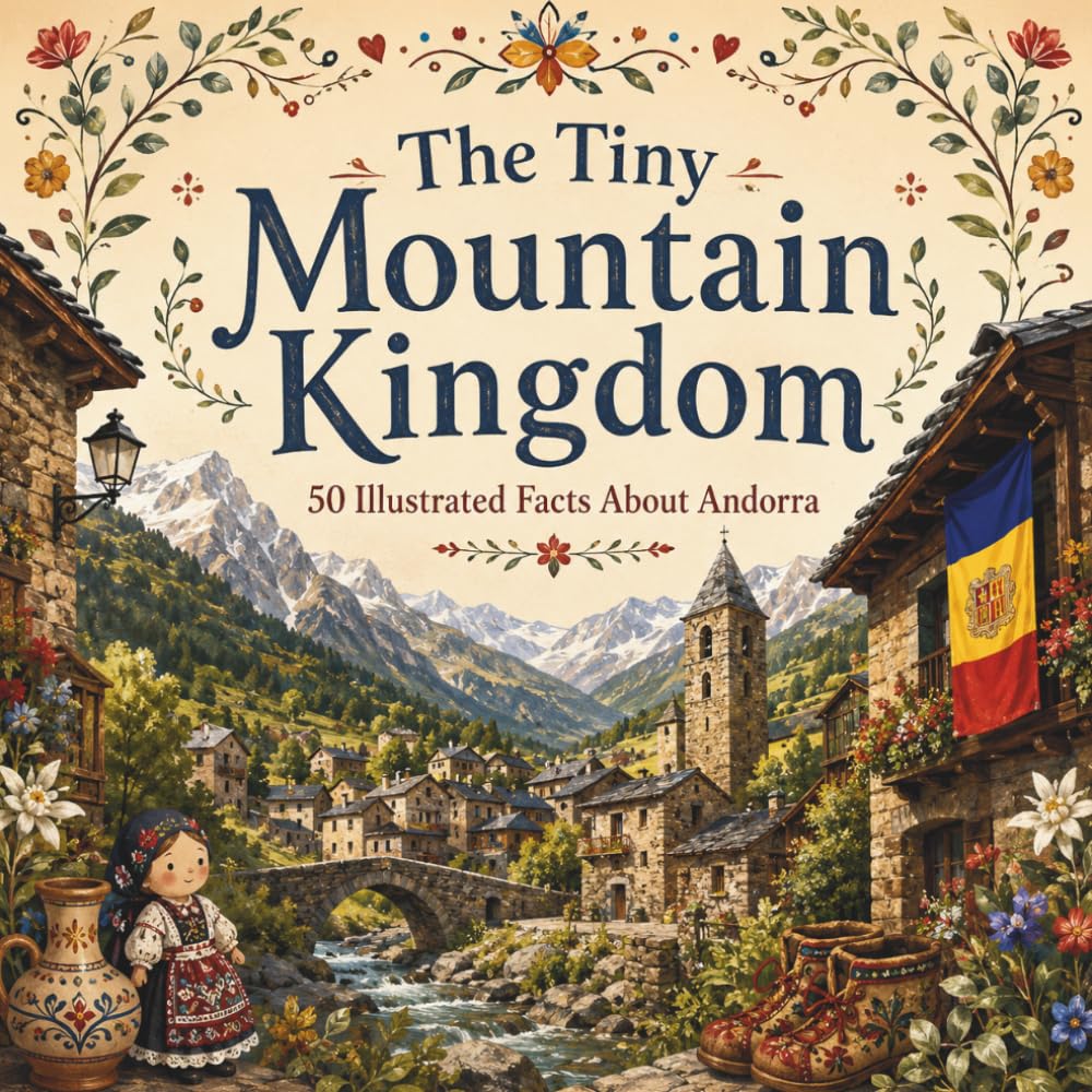 The Tiny Mountain Kingdom: 50 Illustrated Facts About Andorra (50 Fun Facts for Every Country)
