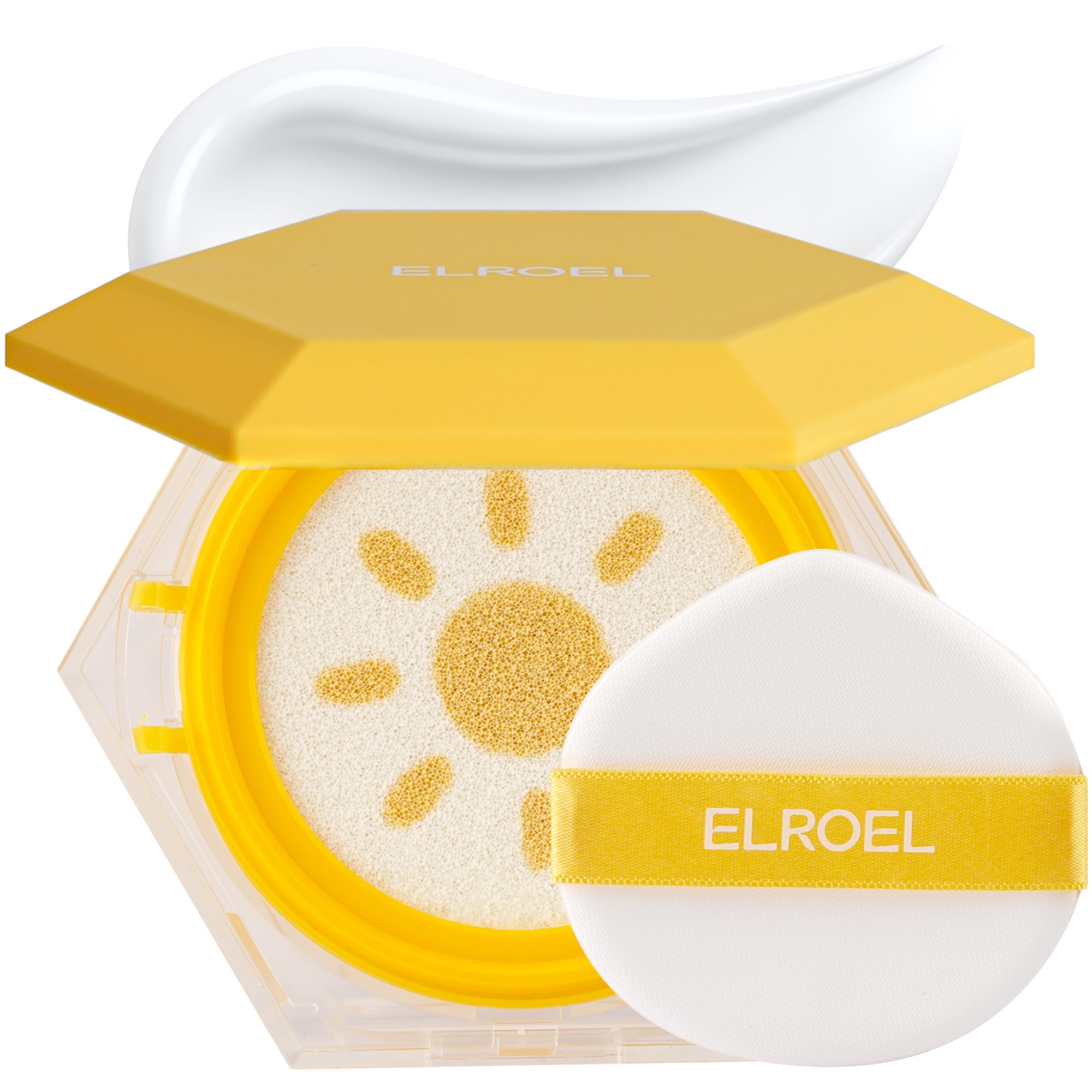 Amazon.com: ELROEL Pang Pang Big Sun Cushion Plus - Broad Spectrum