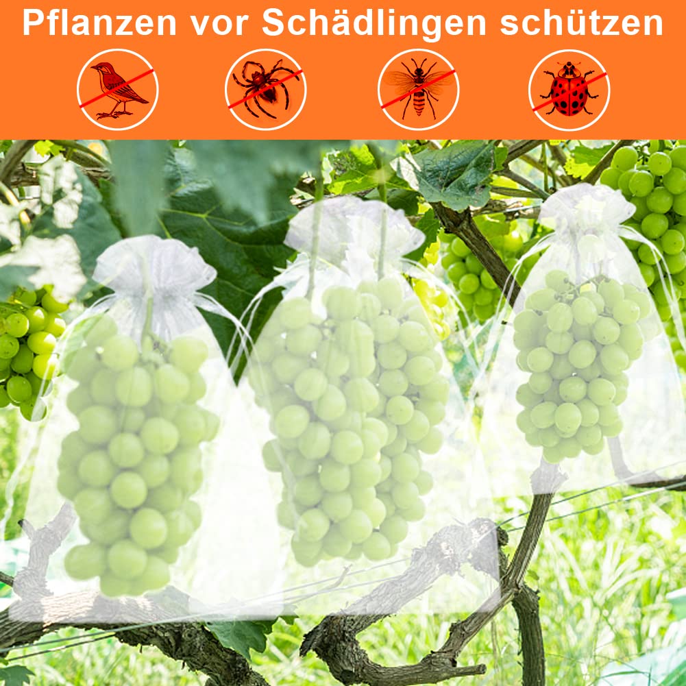 SXUUXB 100 Piezas Bolsas de Organza Blanca 30x40cm Bolsas Organza Bolsa de Joyería Bolsa de Almacenamiento Bolsa de Regalo con Cordón para Boda, Navidad, Fiesta y Celebración