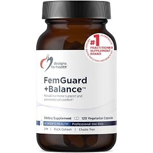 Designs for Health FemGuard Hormone Balance for Women - DIM Black Cohosh Calcium D-Glucarate EGCg Green Tea Extract