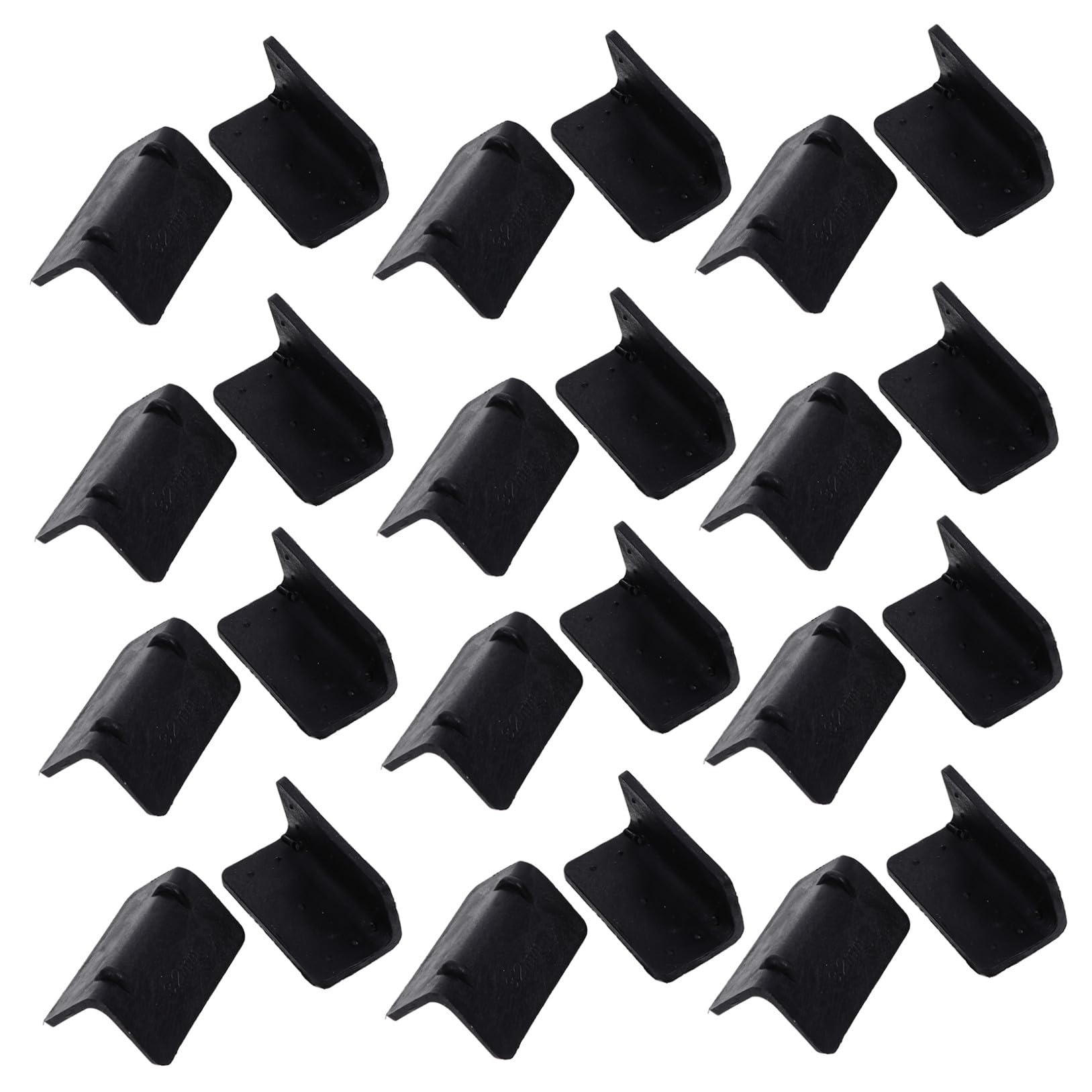 Toyvian 100 Protecteurs De Bord En Plastique Pour Chargement Protection D'Angle Pour Sangles De Fixation Répartissant La Pression Et Protégeant Les Bords De Palette