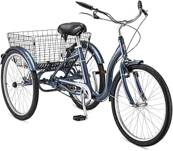 Amazon | Schwinn(シュウィン) メリディアン 大人用三輪車 24インチ