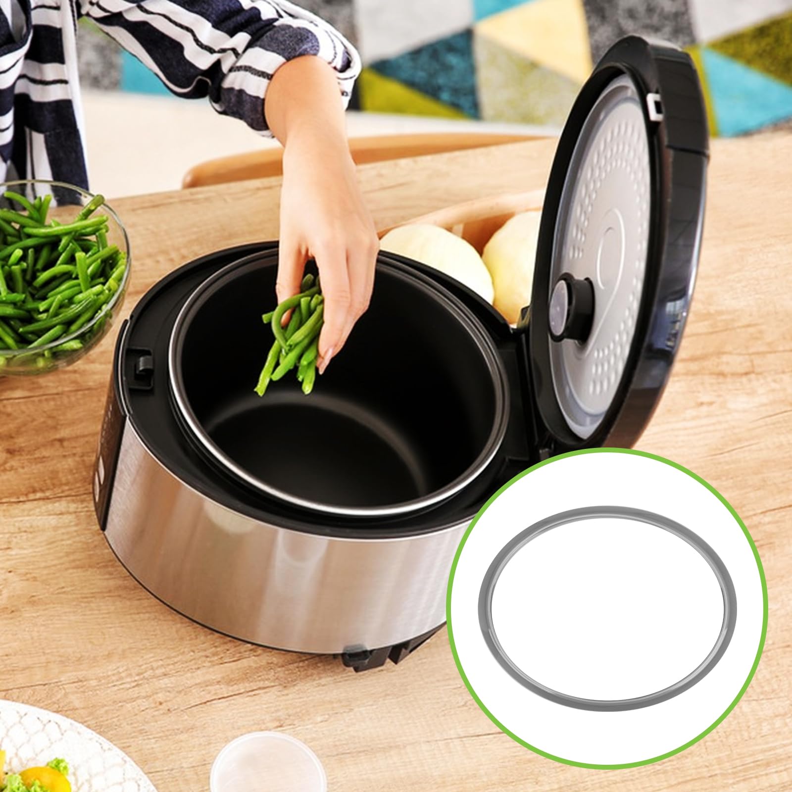 Ecoquick Dichtung Für Schnellkochtopf 22 Cm - Zwil Produktbild-Vorschau 3
