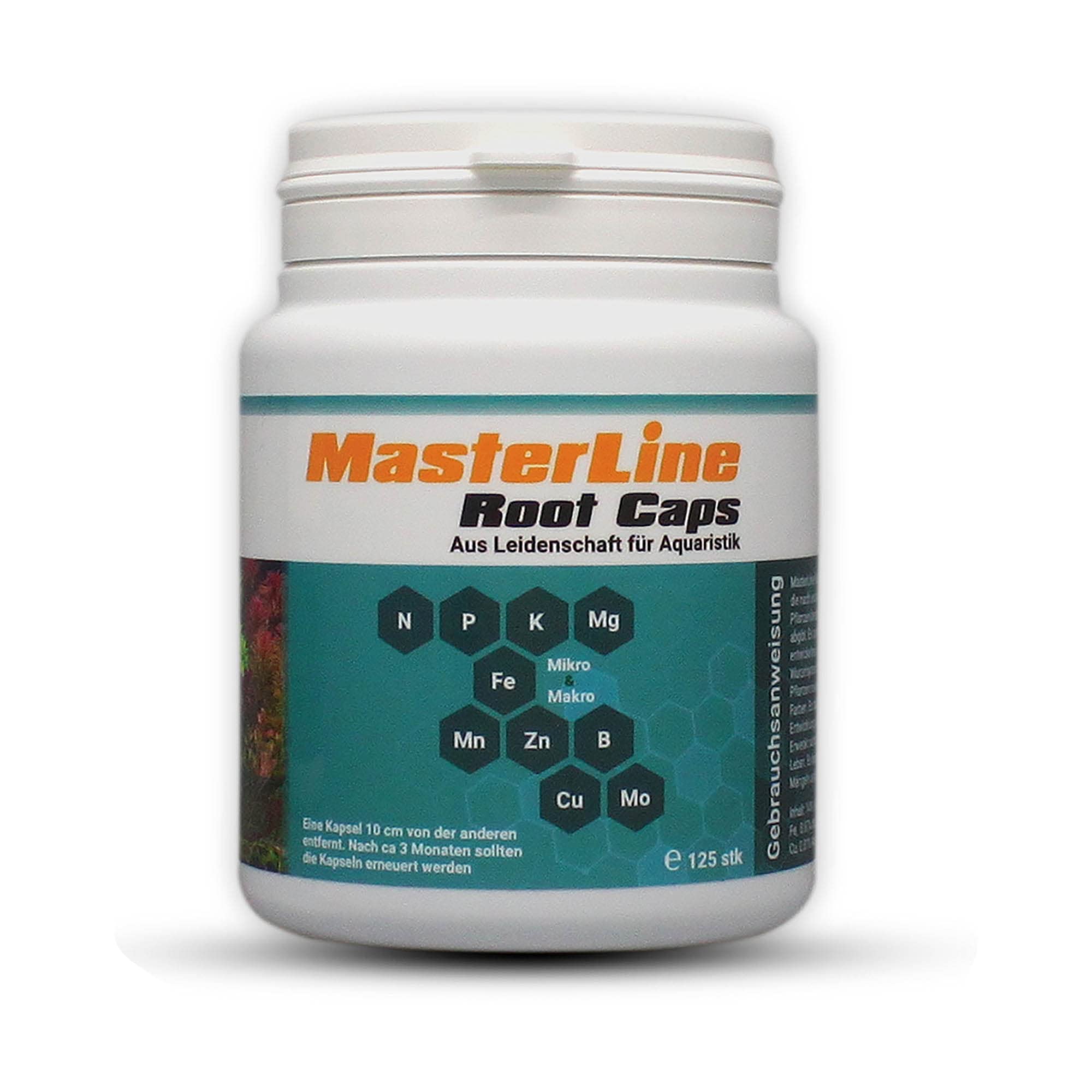 MasterLine Root Caps 125 Düngekapseln für Dauerhafte Versorgung 