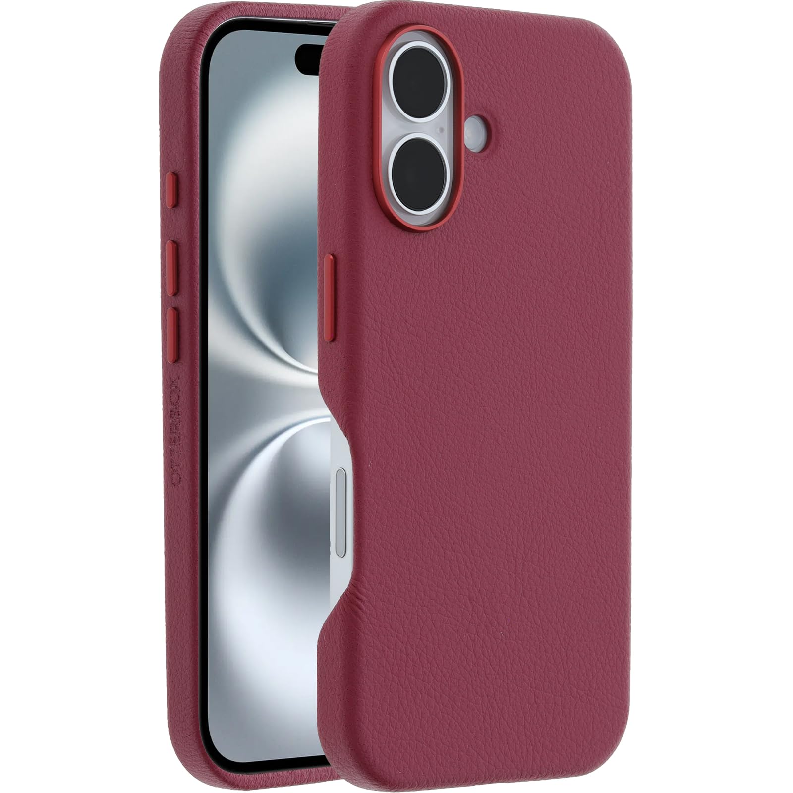 iPhone 16 Plus MagSafe OtterBoxサボテンレザケース Black Leather iPhone 16 Plus Case | OtterBox Cactus Leather