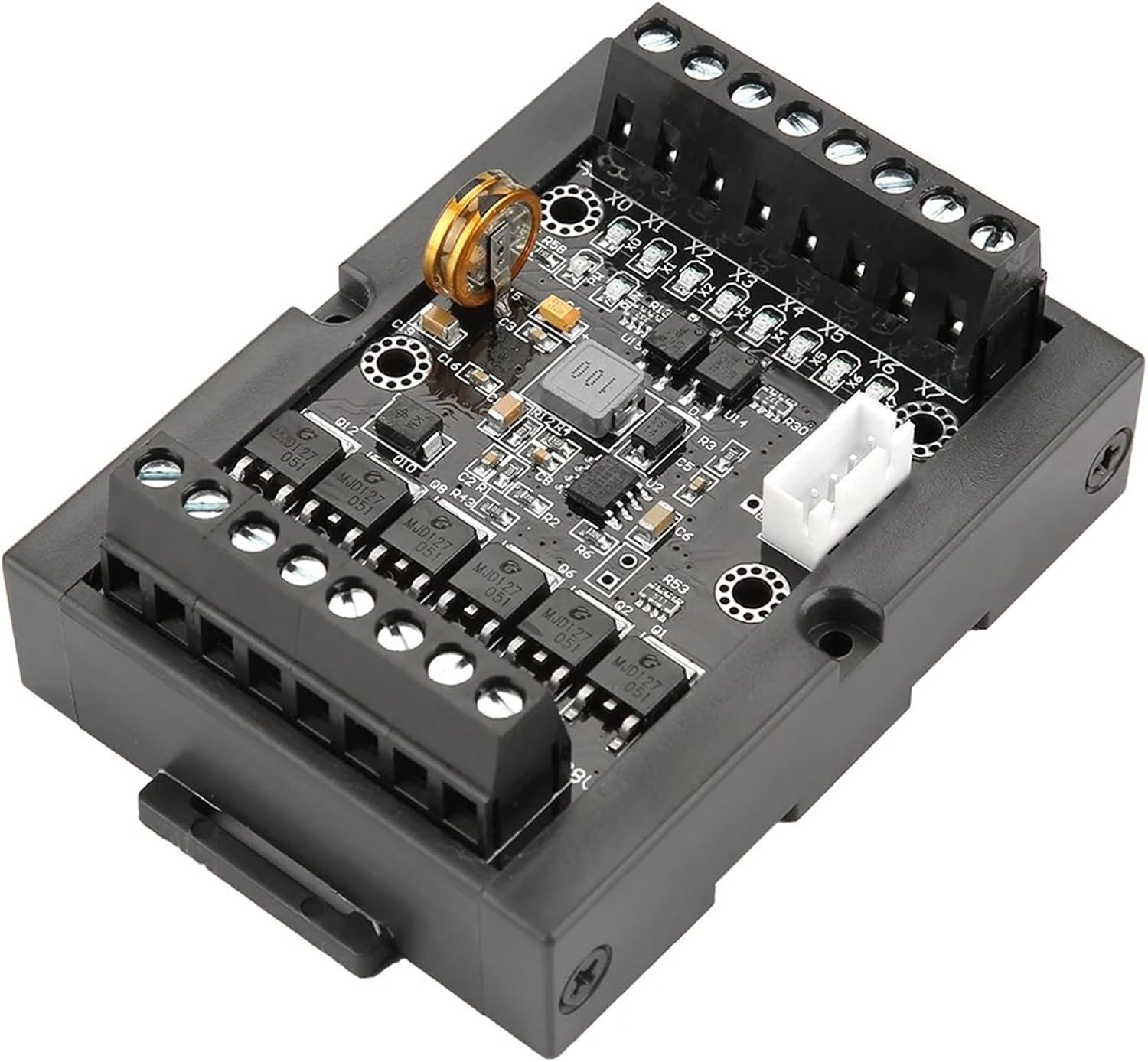 FX1N-14MT DC10-28V Programmable Logic Controller Industrial Automation Control Board Small Delay Relay Module With Shell