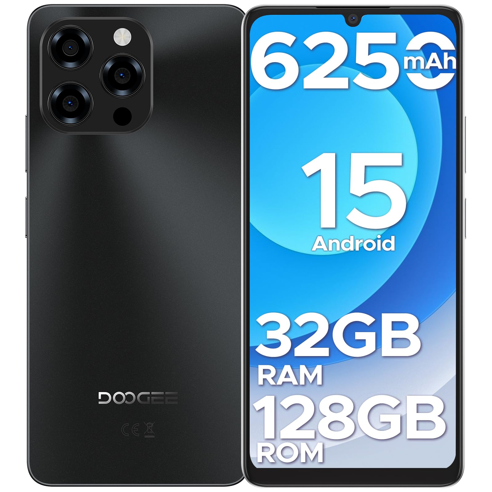 【新品】DOOGEE Smart Note58 RAM 48GB 128GB 黒 Amazon.com: DOOGEE Note 58 Android 15 - Teléfono celular