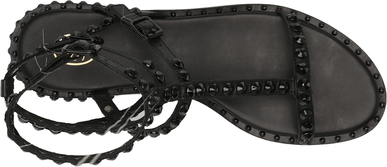 Ash Play Bis Tonal-Studded Flat Sandal for Women, Chic Open-Toe Design, Comfortable Footbed, Durable Sole, Ideal for Casual Outfits - Image 5