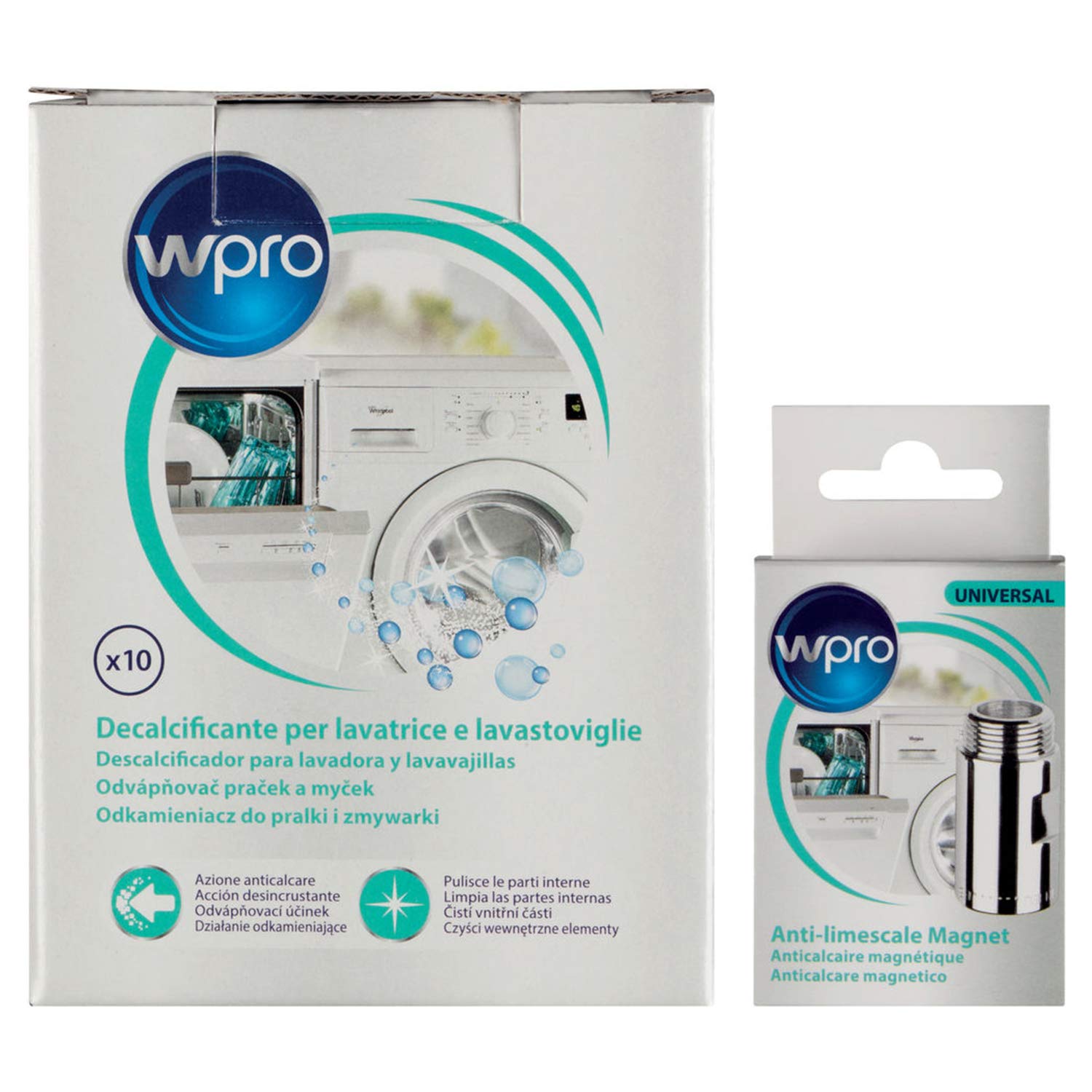 Wpro KWU100 C00379699 Waschmaschinenpflegeset