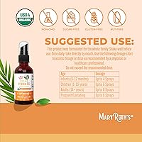 Vista 3 de MaryRuth Organics Vitamin D USDA Organic VIT D3 Liquid Sugar Free Liquid VIT D Spray Immune Support for Adults & Kids Bone Health Vegan