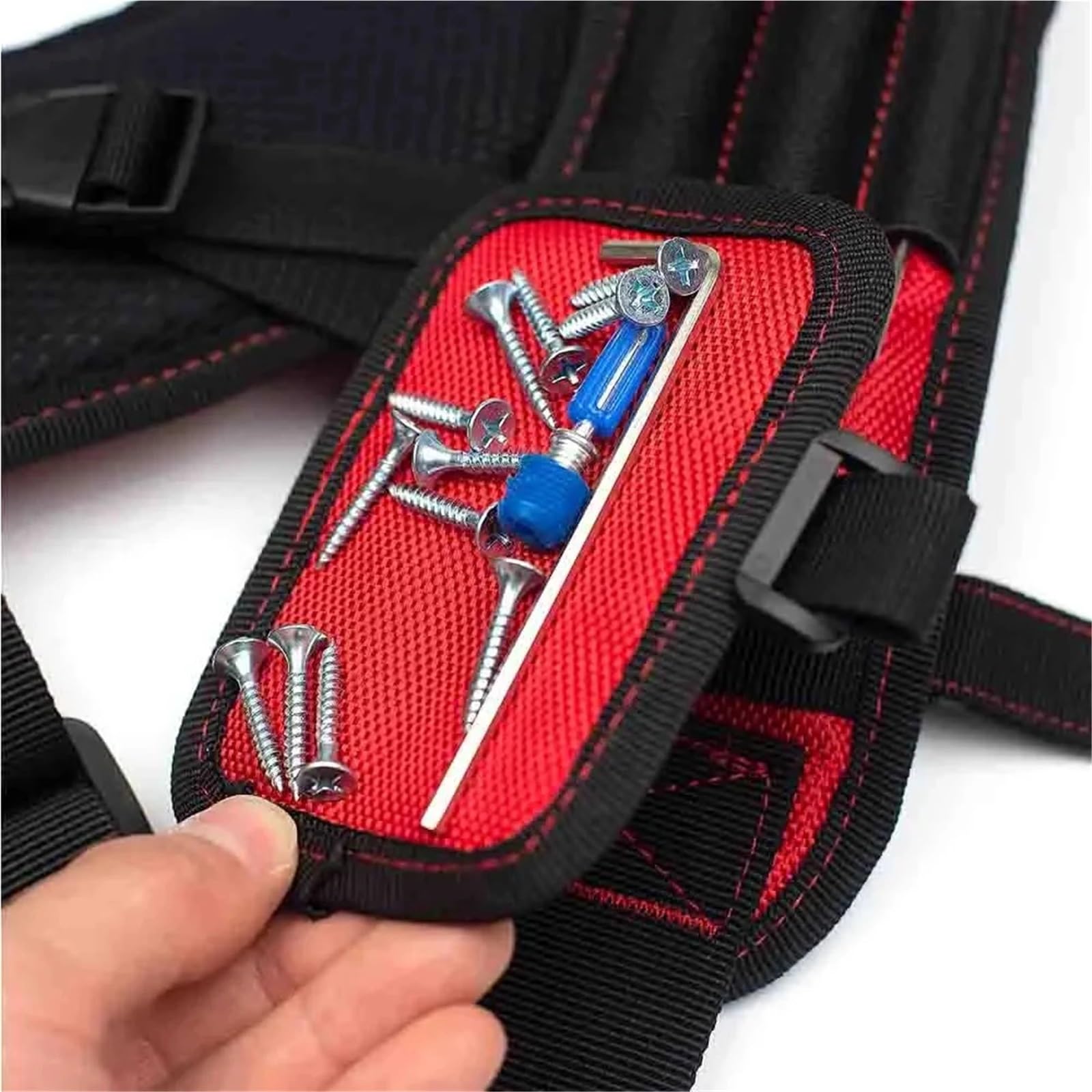 Werkzeuggürtel-Hosenträger | Magnetisches Armband for Framer Carpenter Electrician Tool Belt