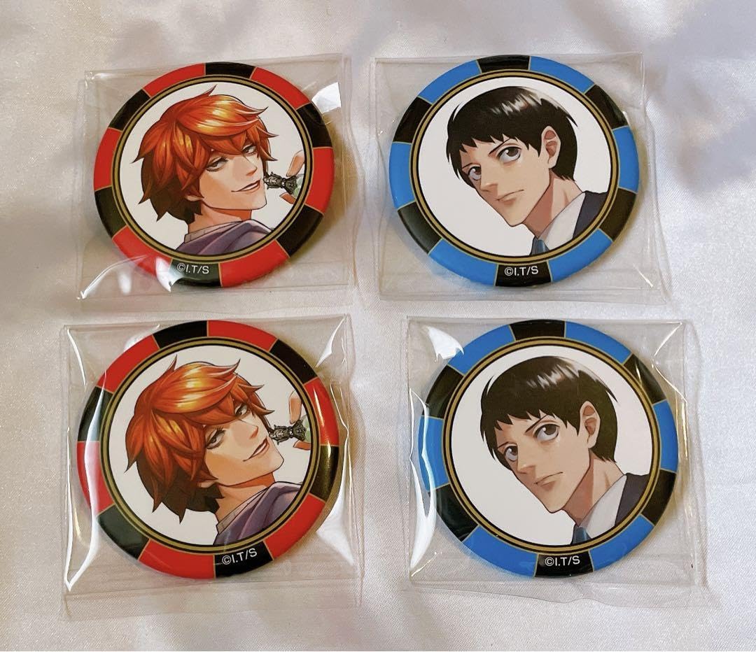 ジャンケットバンク　缶バッジ　真経津晨　ファボテリア ジャンケットバンク 缶バッジ 真経津晨 ファボテリア ジャンケット