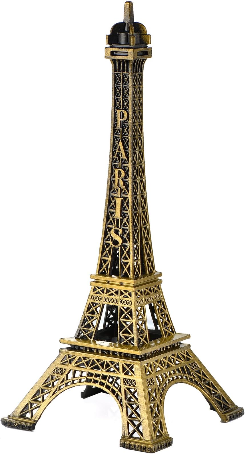 Eiffel Tower Decor,18cm（7Inch） Metal Paris Eiffel Tower Craft Art Statue Model Desk Room Decoration Gift