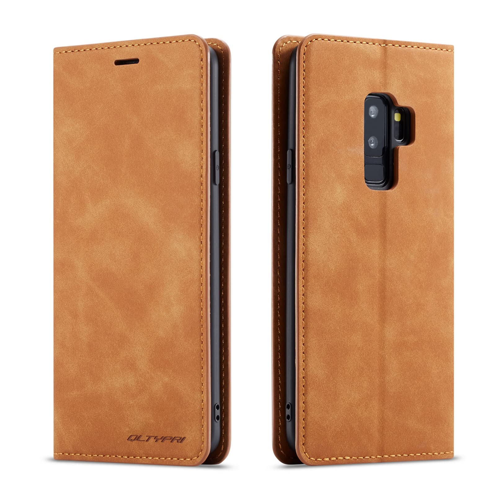Housse Samsung S9 marron idéale pour visionner vos vidéos