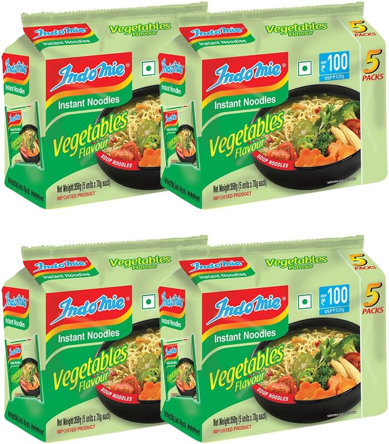 Instant Noodles Vegetables Flavour, Pack of 20 (70 grams each) Instant Noodles Vegetables (20 x 70 g)